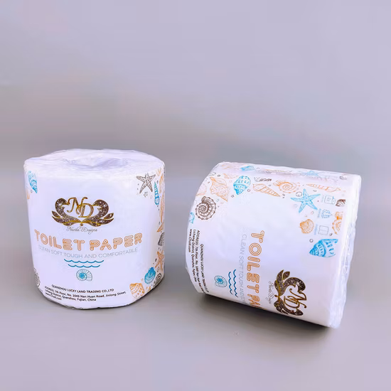 Papel higiénico personalizado al por mayor con núcleo de papel en rollo para baño